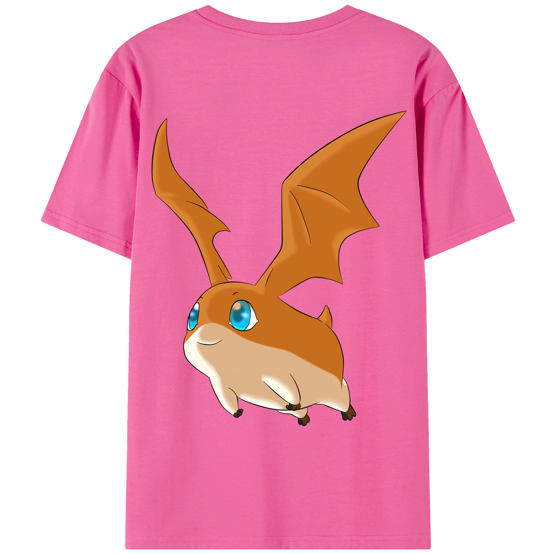 （画像用） Digimon デジタルモンスター/デジモン レディース半袖Tシャツ(バックプリント)